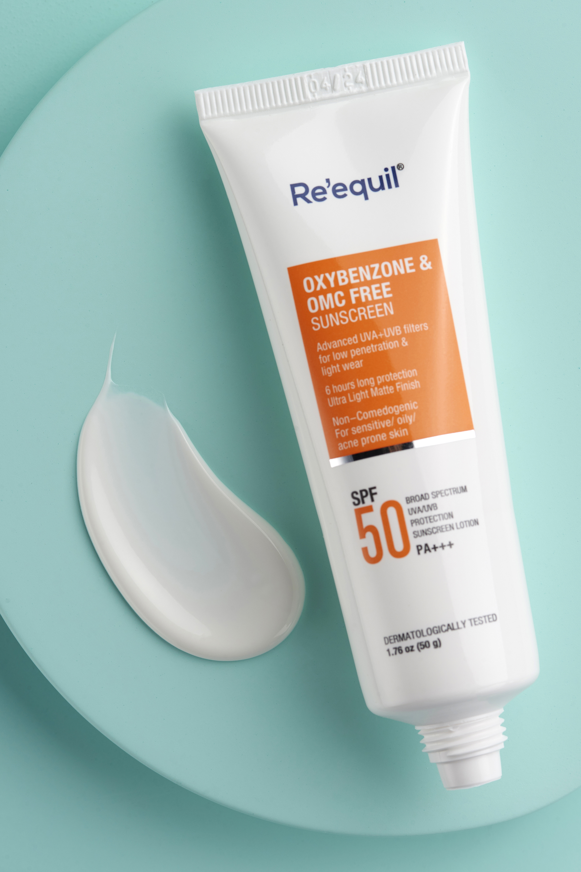 Oxybenzone And OMC Free Sunscreen SPF 50 PA+++